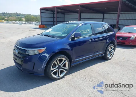 2011 Ford Edge Sport из США, поврежденный, VIN 2FMDK4AK1BBA03702